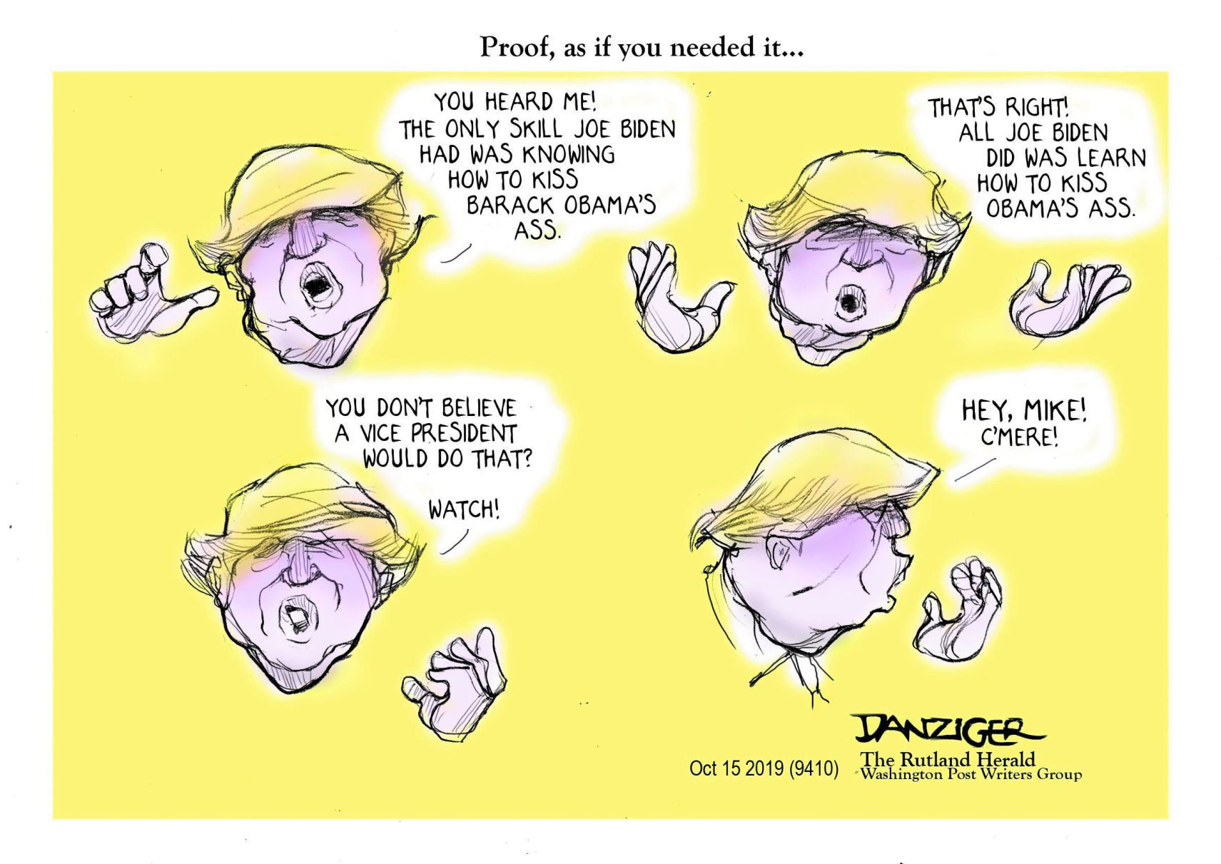 Jeff Danziger cartoon
